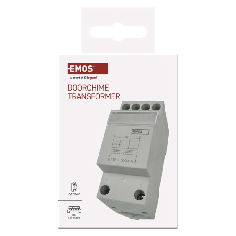 Transformator dzwonkowy 8/12/24 V