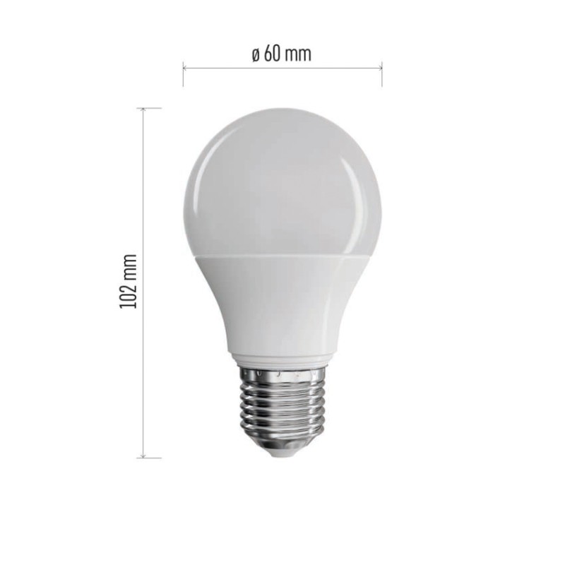 Żarówka LED True Light A60 / E27 / 7,2 W (60 W) / 806 lm / ciepła biel