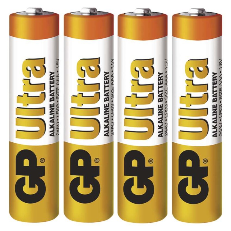 GP Ultra Alkáli elem AAA 4db/bliszter
