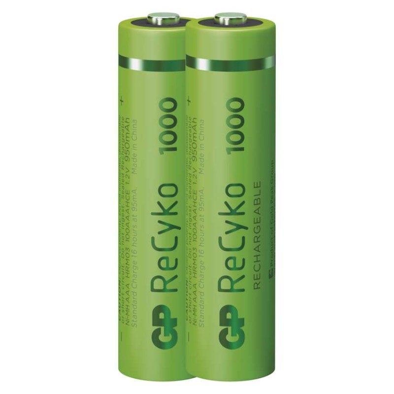 GP ReCyko NiMH Akkumulátor HR03 (AAA) 1000mAh 2db