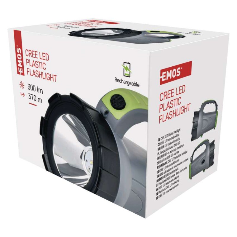 Latarka ładowalna LED CREE 5W, 300 lm 1400 mAh