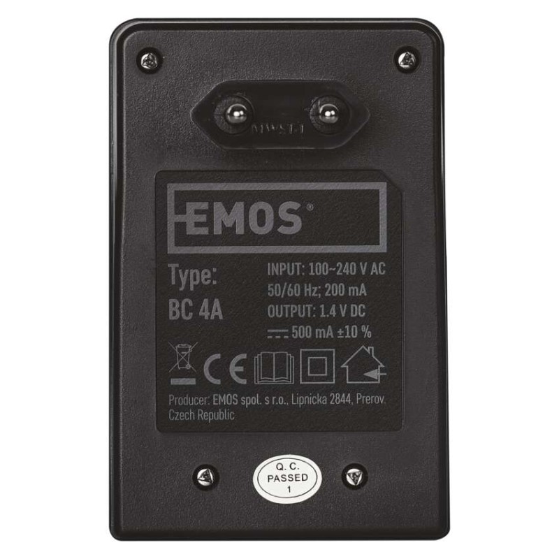EMOS Ładowarka akumulatorków BC 4A