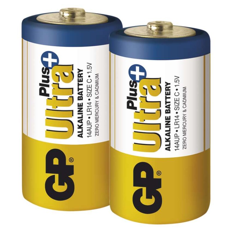 GP Ultra Plus Alkáli elem LR14 (C) 2db/bliszter