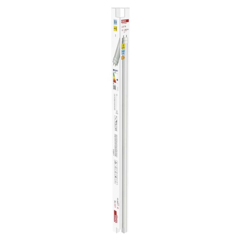 Żarówka LED liniowa T8 9 W 60 cm Zimna biel 25 szt.