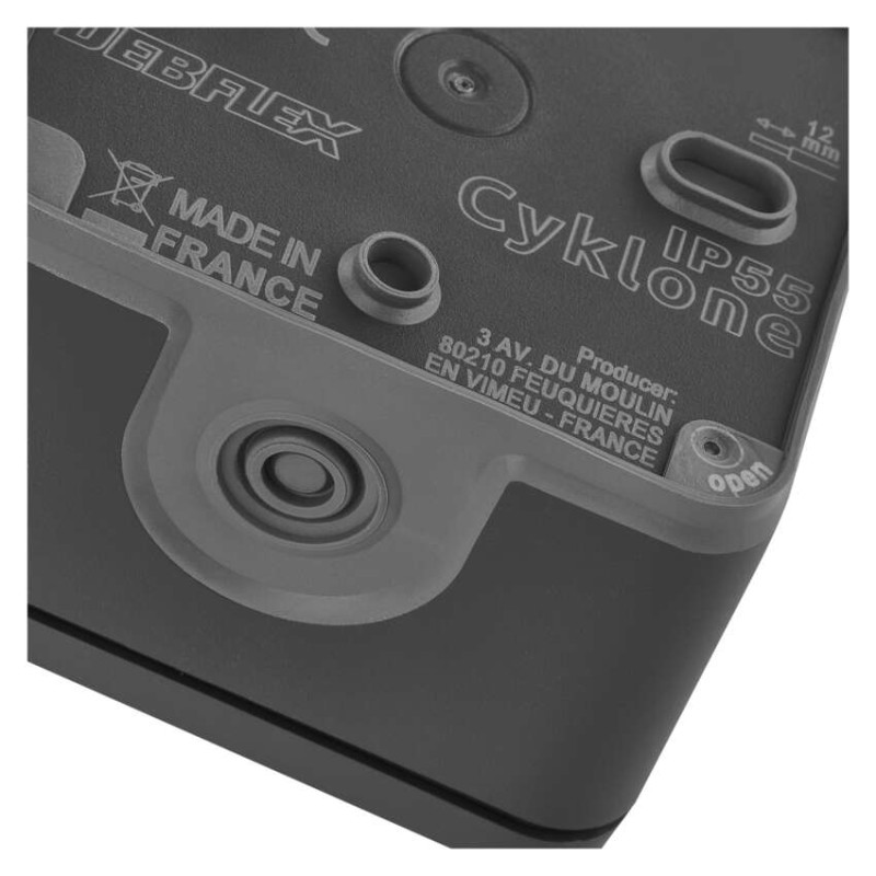 EMOS Cyklone zásuvka nástěnná IP55