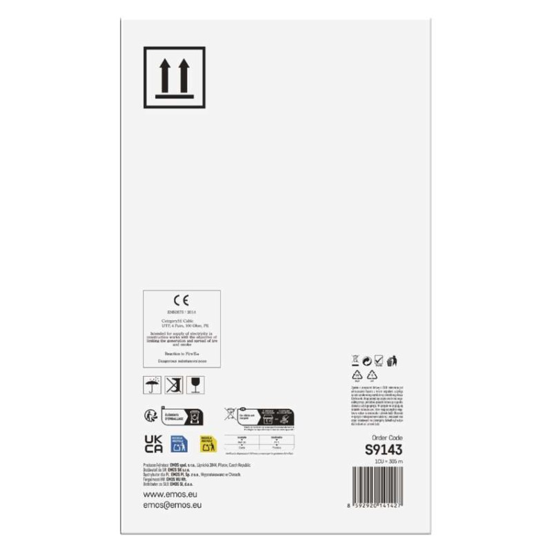 Datový kábel UTP 5E, outdoor, 305m