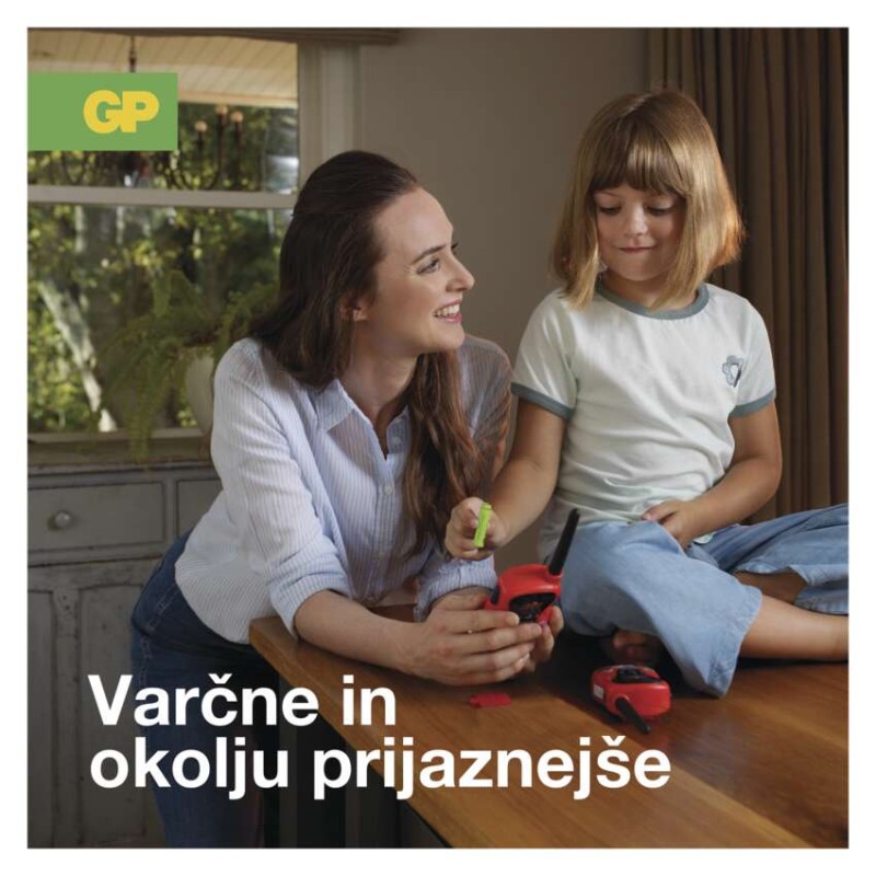 GP polnilec baterij Eco E411 + 4× AA 2100 + 4× AAA 800