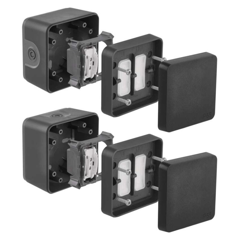 EMOS Cyklone ovládač tlačítkový 1/0 IP55