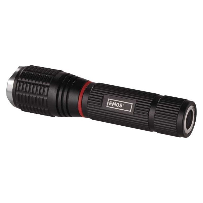 EMOS Fém COB LED zseblámpa fókuszálható 230lm