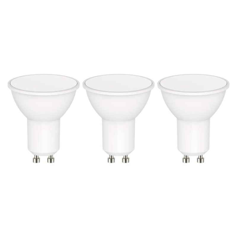 Zestaw GoSmart: 3x LED żarówka GU10 / 4,8W / RGB / ściemnialna / WiFi