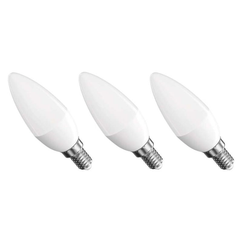 LED spuldze Classic Candle / E14 / 4,2 W (40 W) / 470 lm / Silti balta
