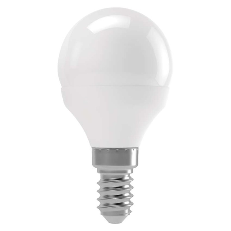 LED žárovka Classic Mini Globe / E14 / 4,1 W (32 W) / 350 lm / neutrální bílá
