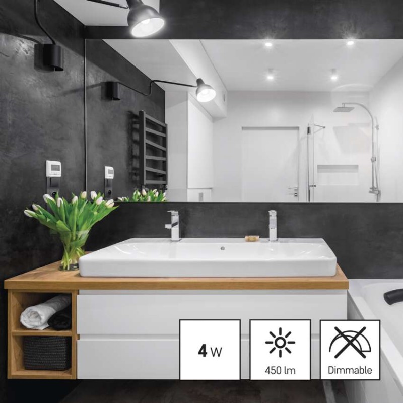 LED žárovka Classic R50 / E14 / 4 W (39 W) / 450 lm / neutrální bílá