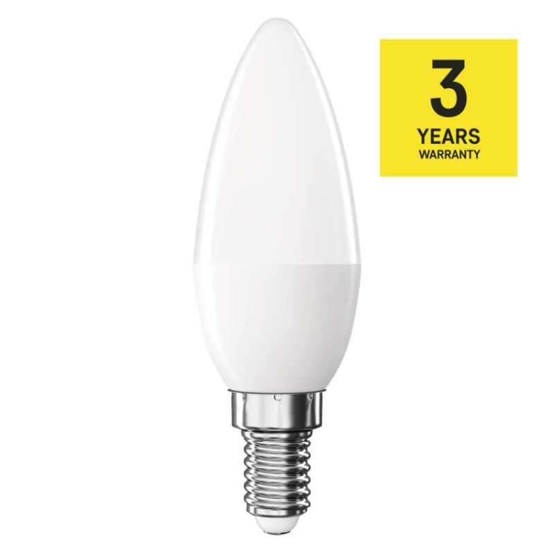 LED izzó Classic gyertya / E14 / 4,2 W (40 W) / 470 lm / Természetes fehér
