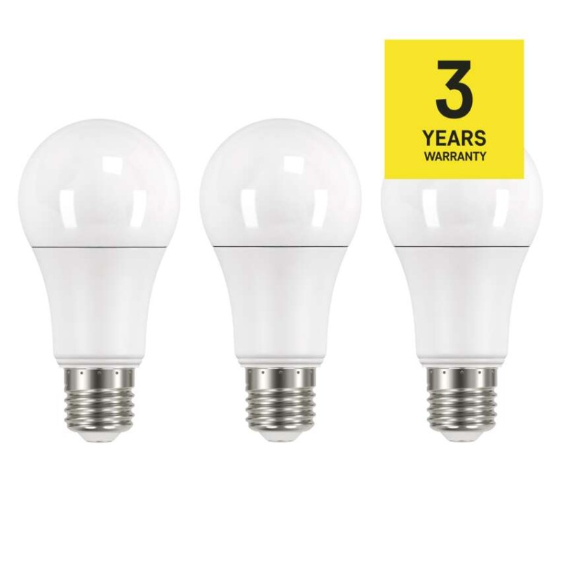 5 + 1 zdarma – LED žárovka Classic A60 / E27 / 14 W (100 W) / 1 521 lm / teplá bílá
