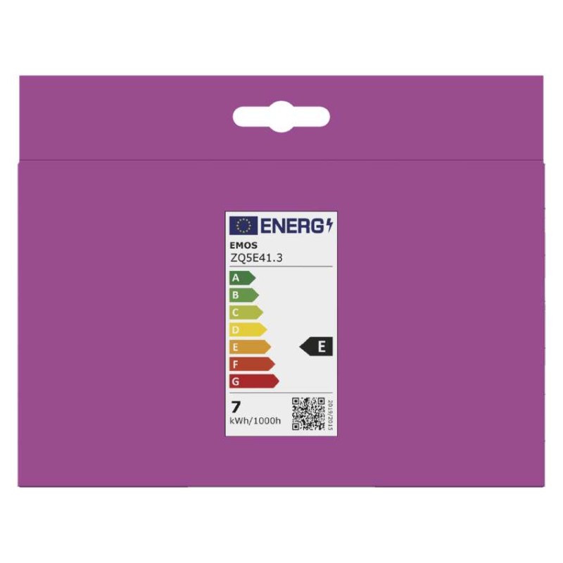 LED spuldze Classic A60 / E27 / 7 W  (60 W) / 806 lm / Silti balta