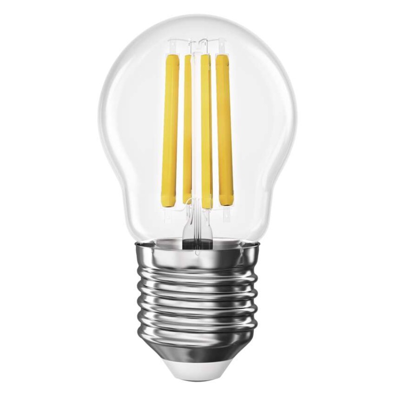 LED pirn Filament Mini Globe / E27 / 5,9 W (60 W) / 806 lm / Soe valge