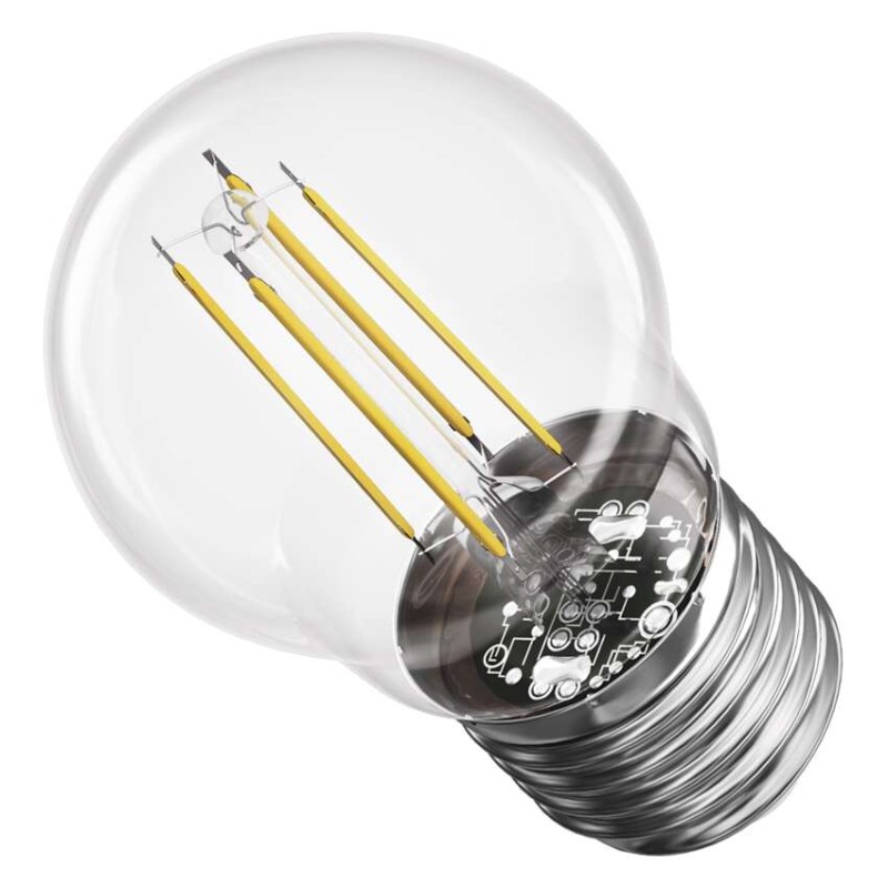 Żarówka LED Filament Mini Globe / E27 / 3,4 W (40 W) / 470 lm / neutralna biel