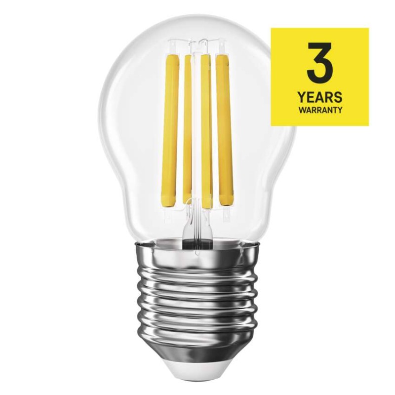LED spuldze Filament Mini Globe / E27 / 5,9 W (60 W) / 806 lm / Neitrāli balta