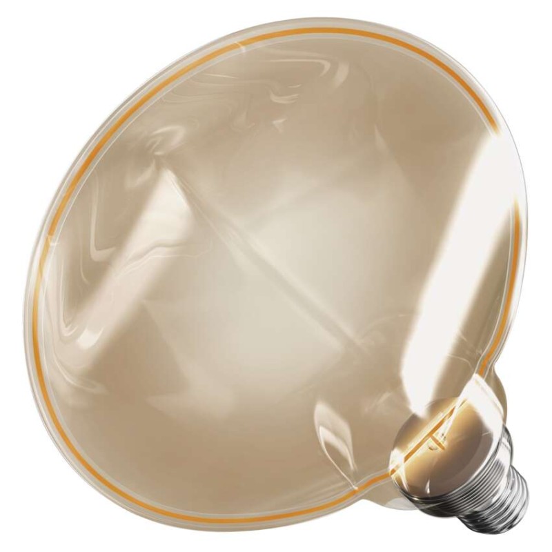 LED izzó DECO G130OA / E27 / 4 W (22 W) / 220 lm / flame