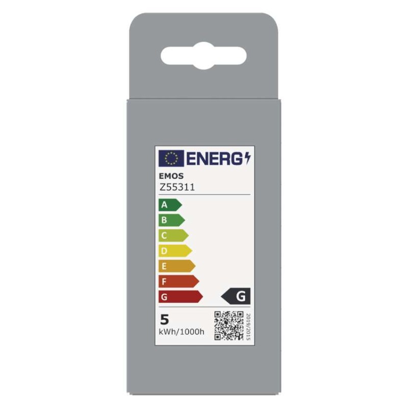 Żarówka LED DECO SMOKED A60 / E27 / 4,5 W (19 W) / 180 lm / flame