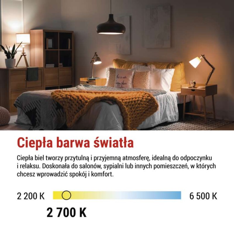 Żarówka halogenowa JC 25W G9 ciepła biel