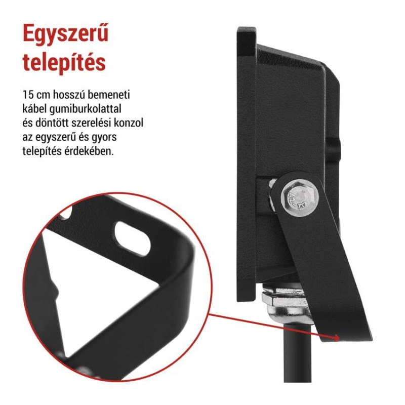 LED reflektor SIMPO 10 W természetes fehér