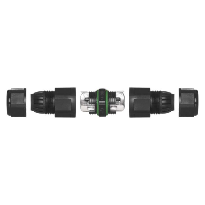 Plastová káblová spojka IP68