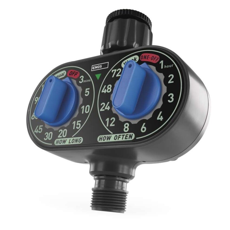 Mechanické zavlažovací hodiny, 1 výstup