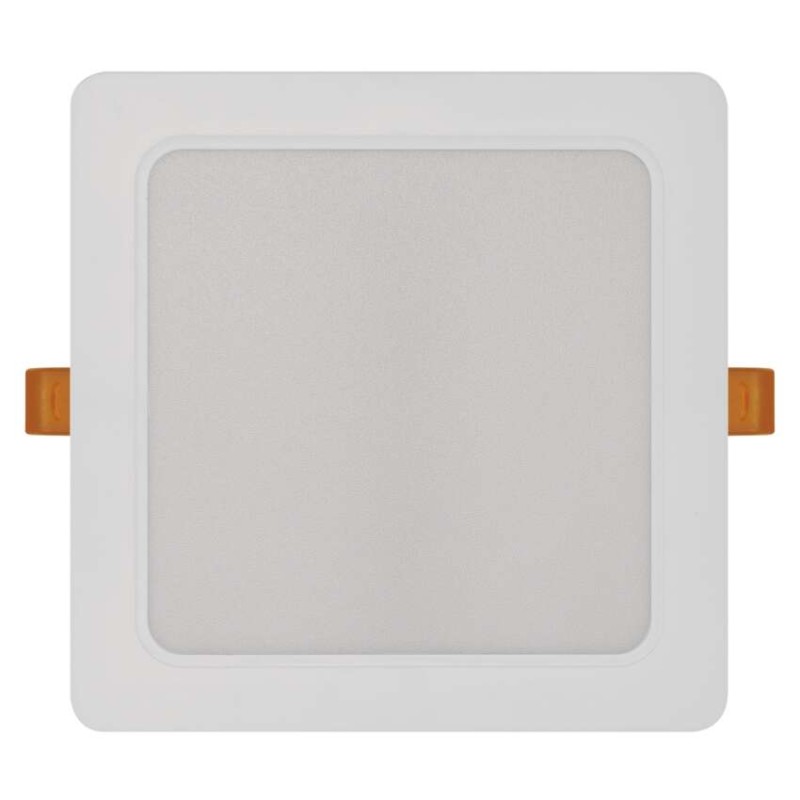 LED prisadené svietidlo RUBIC, kruhové, biele, 18W, neutrálna biela