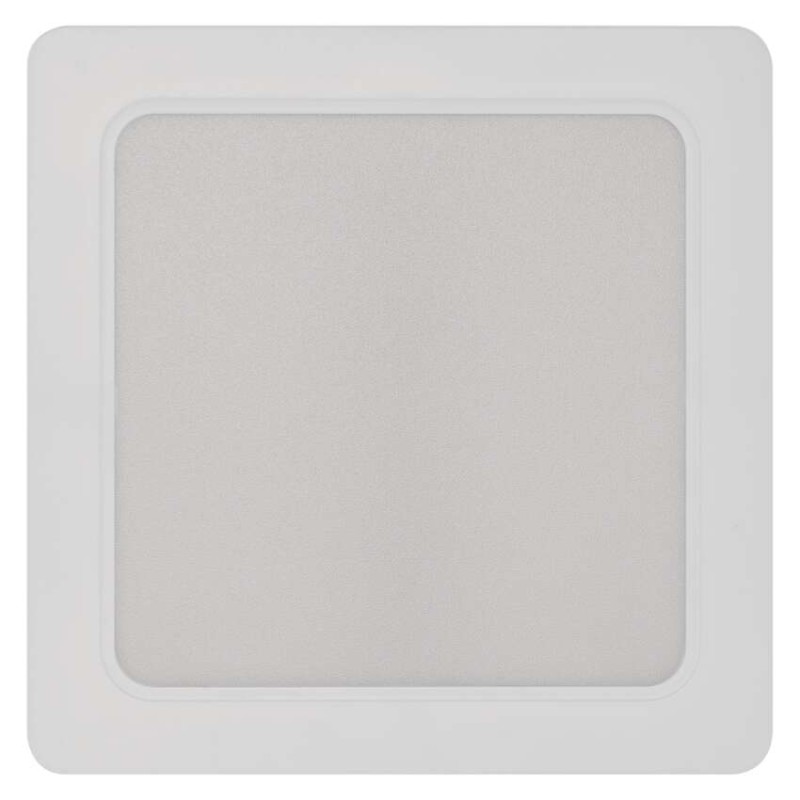 Panel LED natynkowy RUBIC 2w1, kwadrat, biały, 18W, naturalna biel