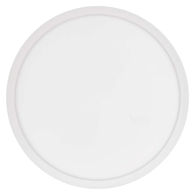 LED prisadené svietidlo FLORI okrúhle, biele, 18W, neutrálna biela