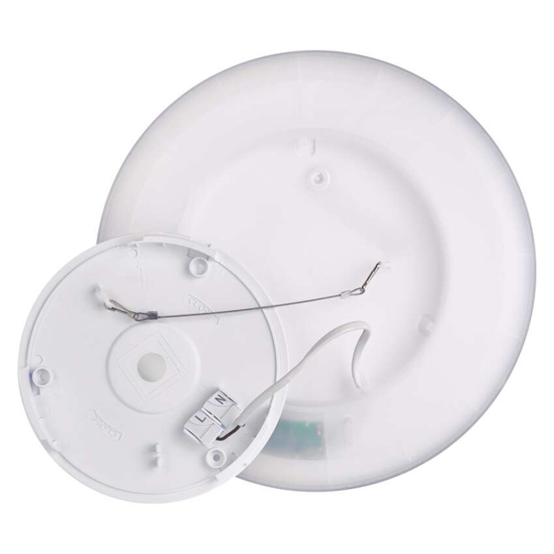 LED prisadené svietidlo FLORI okrúhle, biele, 18W, neutrálna biela