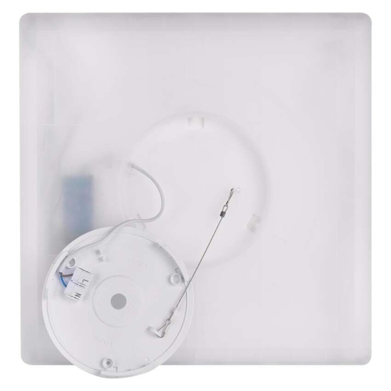 LED felületi lámpatest FLORI négyzet, fehér, 22W, semleges fehér