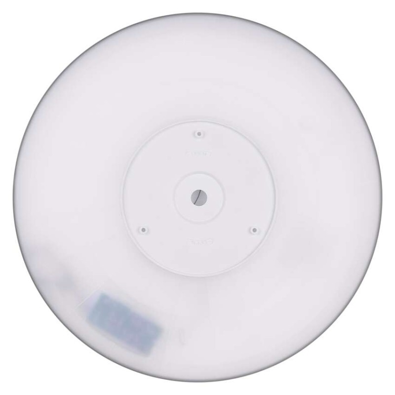 LED prisadené svietidlo FLORI okrúhle, čierné, 22W, neutrálna biela