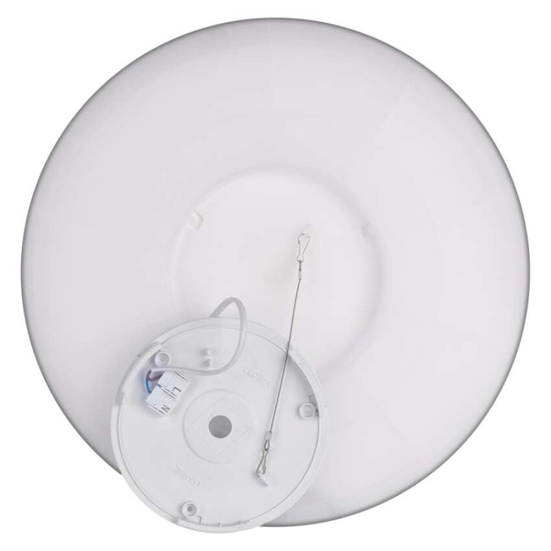 LED prisadené svietidlo FLORI okrúhle, čierné, 22W, neutrálna biela