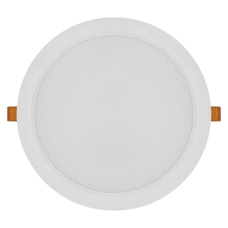 LED süllyesztett lámpatest RUBIC, kerek, fehér, 24W, természetes fehér