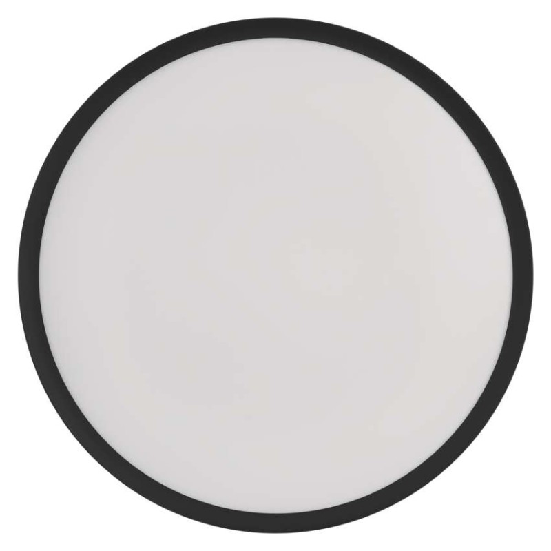 LED lampa DIONI melns, 17W, silti/neitrāli balta