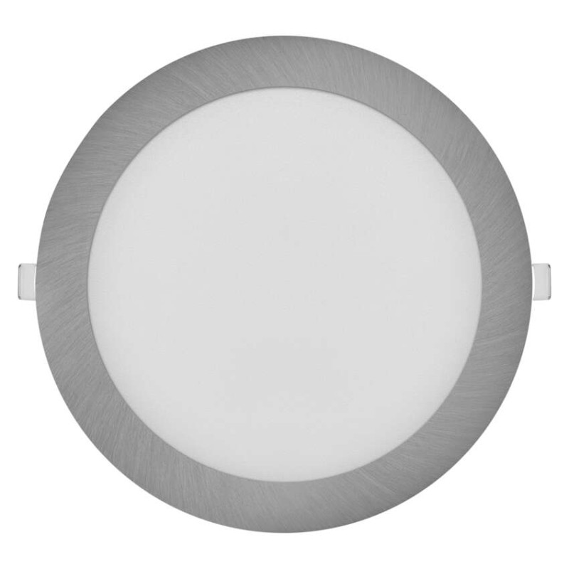 Panel LED wpuszczany NEXXO, okrągły, srebrny, 18W, CCT