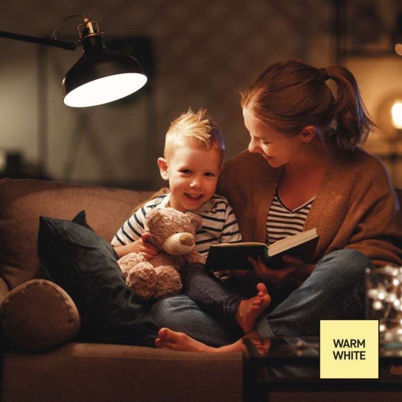 LED žiarovka Classic A60 / E27 / 8,5 W (60 W) / 806 lm / teplá biela