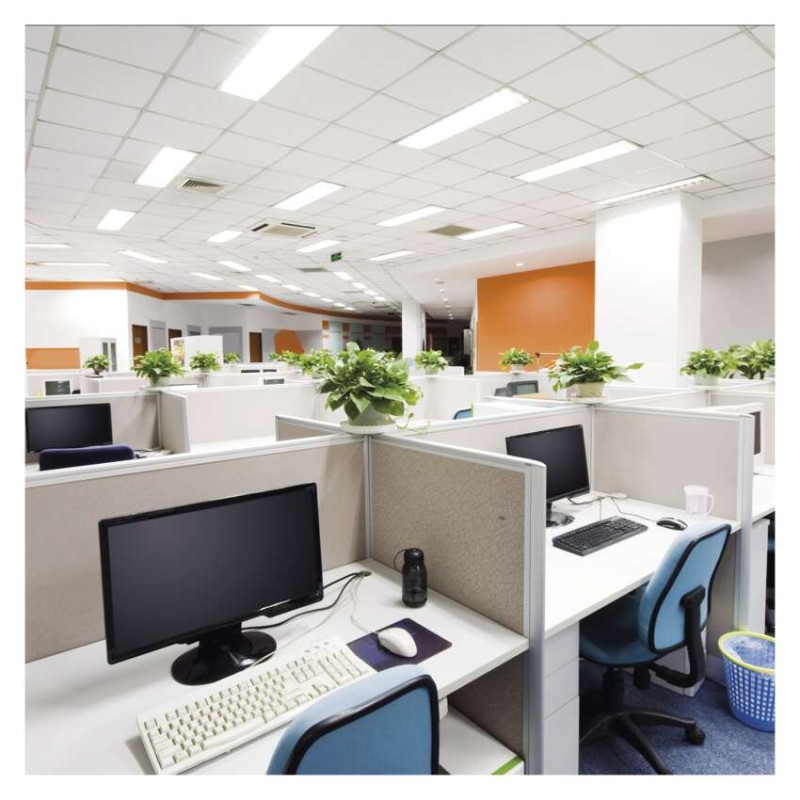 LED panel 30×60, obdélníkový vestavný bílý, 18W neutrální bílá, Emergency