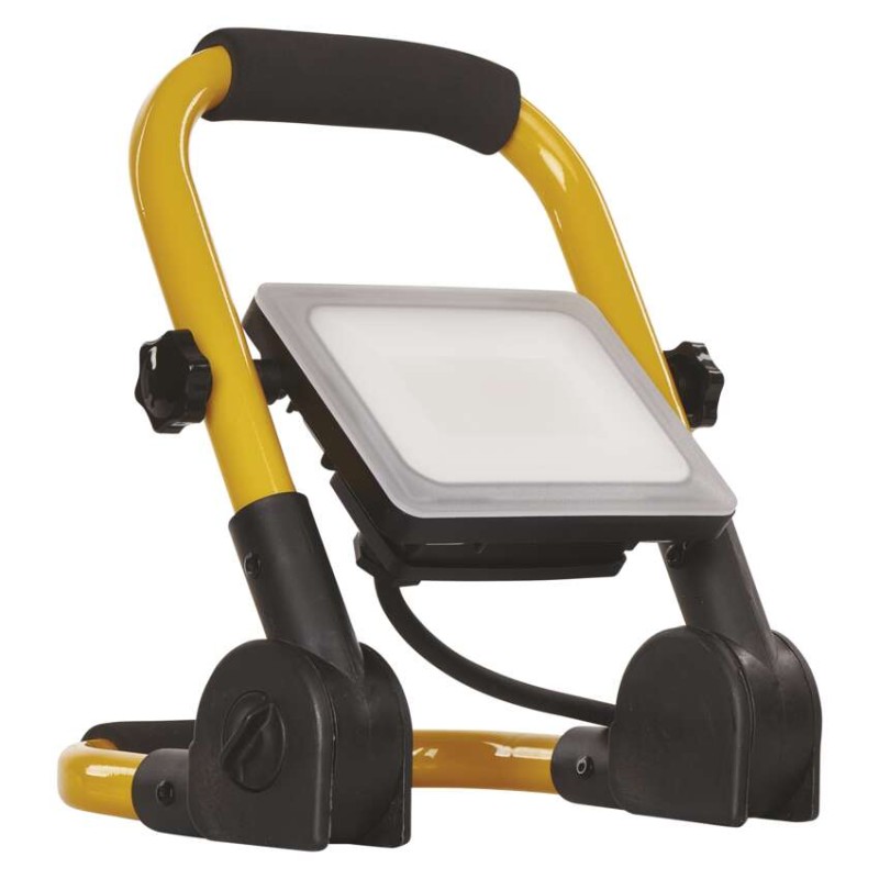 LED reflektor ILIO 21W, žlutý-černý, IP44, 1900 lm, neutrální bílá