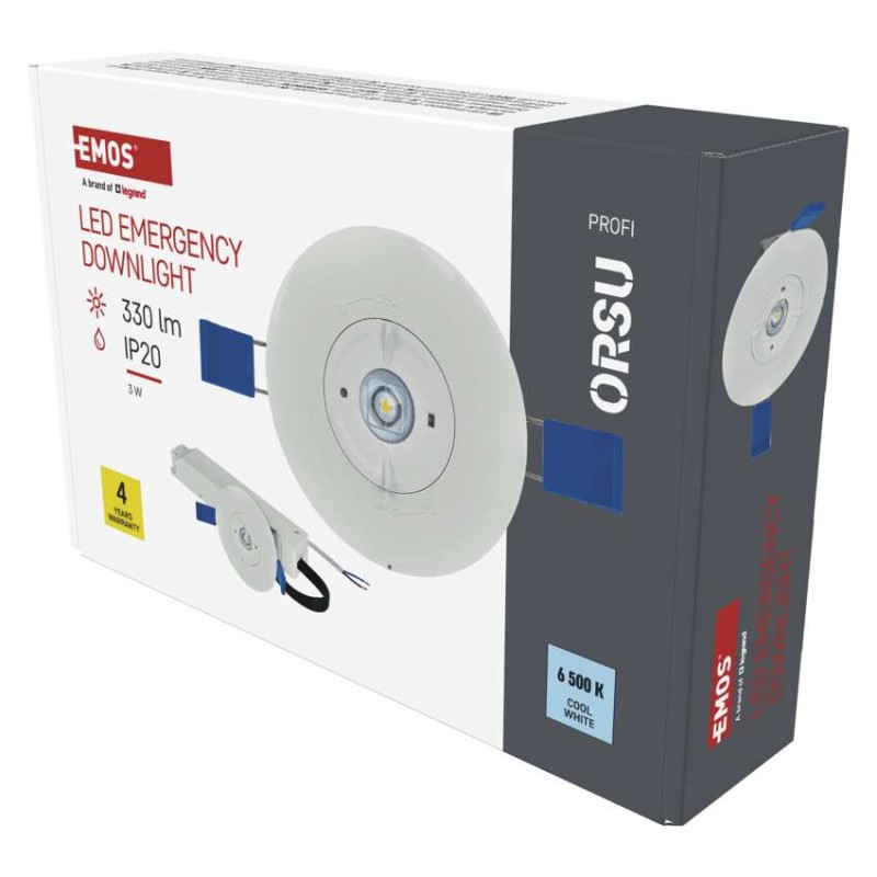 LED Núdzové svietidlo ORSU 2W 300lm 3H