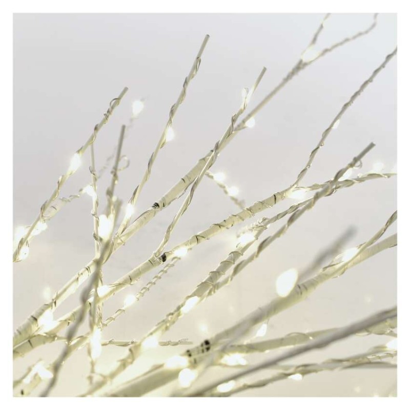 LED-dekoratsioonid–2x kasepuuoks,60 cm, 3x AA, välis- ja siseruumidesse, soe valge, taimer