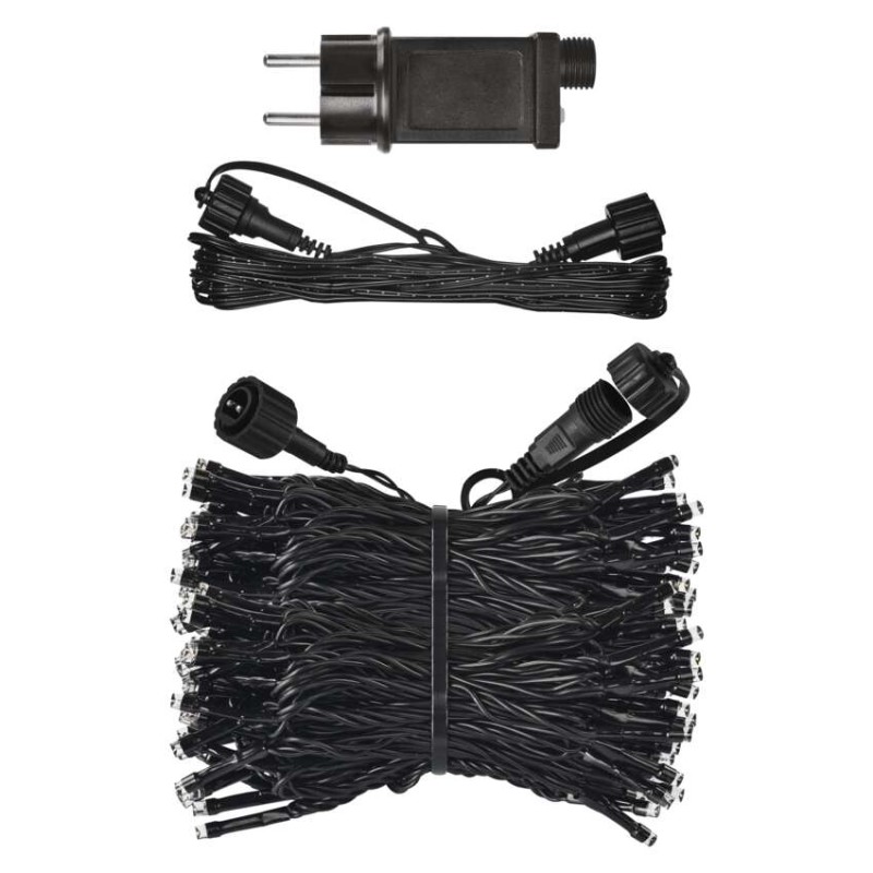 Štartovacia súprava pre spoj. reťaze Klasik – cencúle, 2,5 m, vonkajšia, studená biela, č.