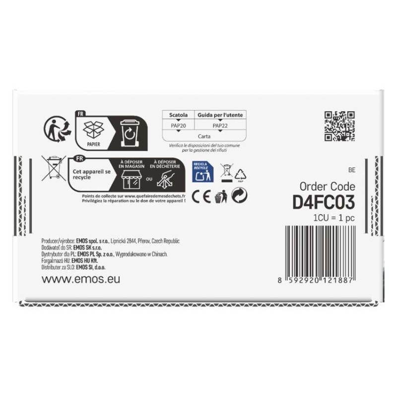 LED karácsonyi fényfüzér, 8,4 m, 3x AA, kültéri és beltéri, hideg fehér, időzítő