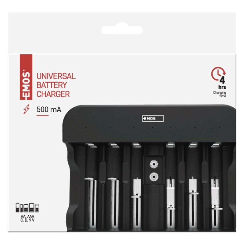 EMOS Elemtöltő BCN-60U