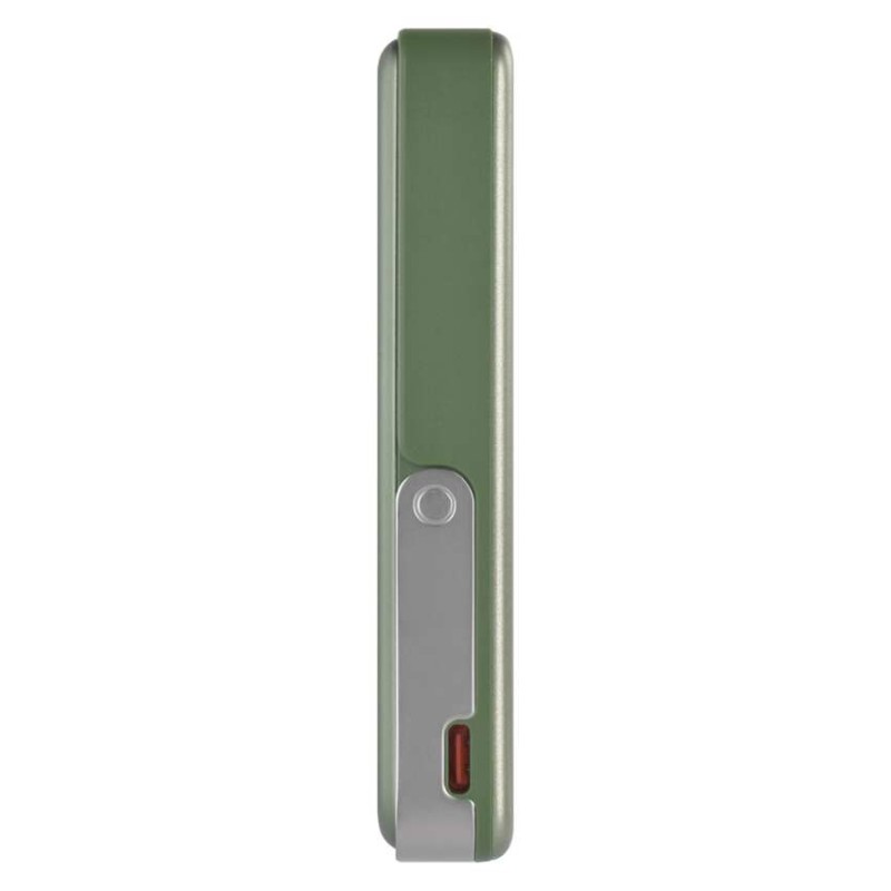 Power bank EMOS WI 1031, 10 000 mAh, 20 W+Wireless, army-green