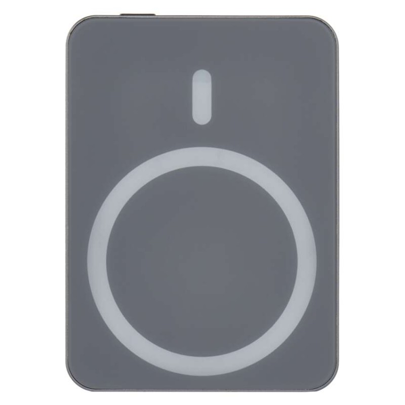 Power bank EMOS WI 522, 5 000 mAh, 20 W+Wireless, šedá