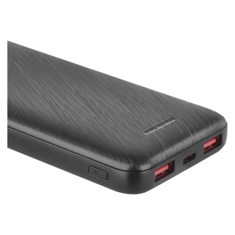 EMOS Powerbank AlphaQ3, 10 000 mAh, 22,5 W, fekete